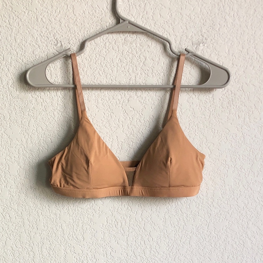 Pepper Wirefree Bra Tan Medium Wireless